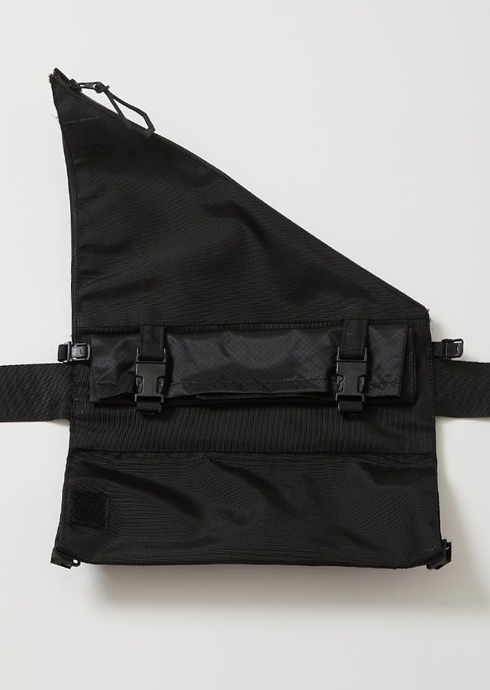 KREVA×GHOST ALMOSTBLACK / JAPANESE SCROLL BAG / BLACK [KRVGAB-A-2-1]
