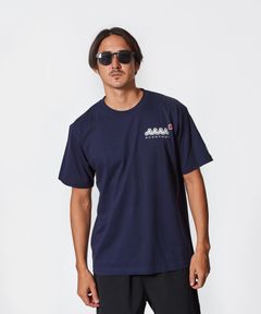 ACANTHUS × muta MARINE / muta sweet logo Tee / Tシャツ / NAVY 【MA2526】