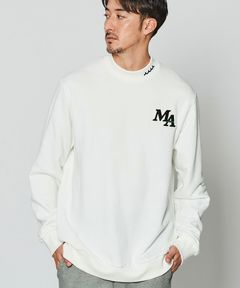 ACANTHUS x muta MARINE / muta Mockneck Sweatshirt / スウェット / WHITE / MA2430