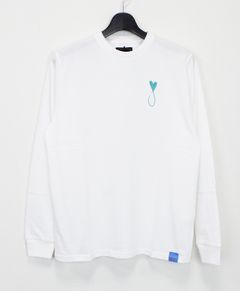 ロングスリーブTシャツ / Tiphanie / WHITE x BLUE