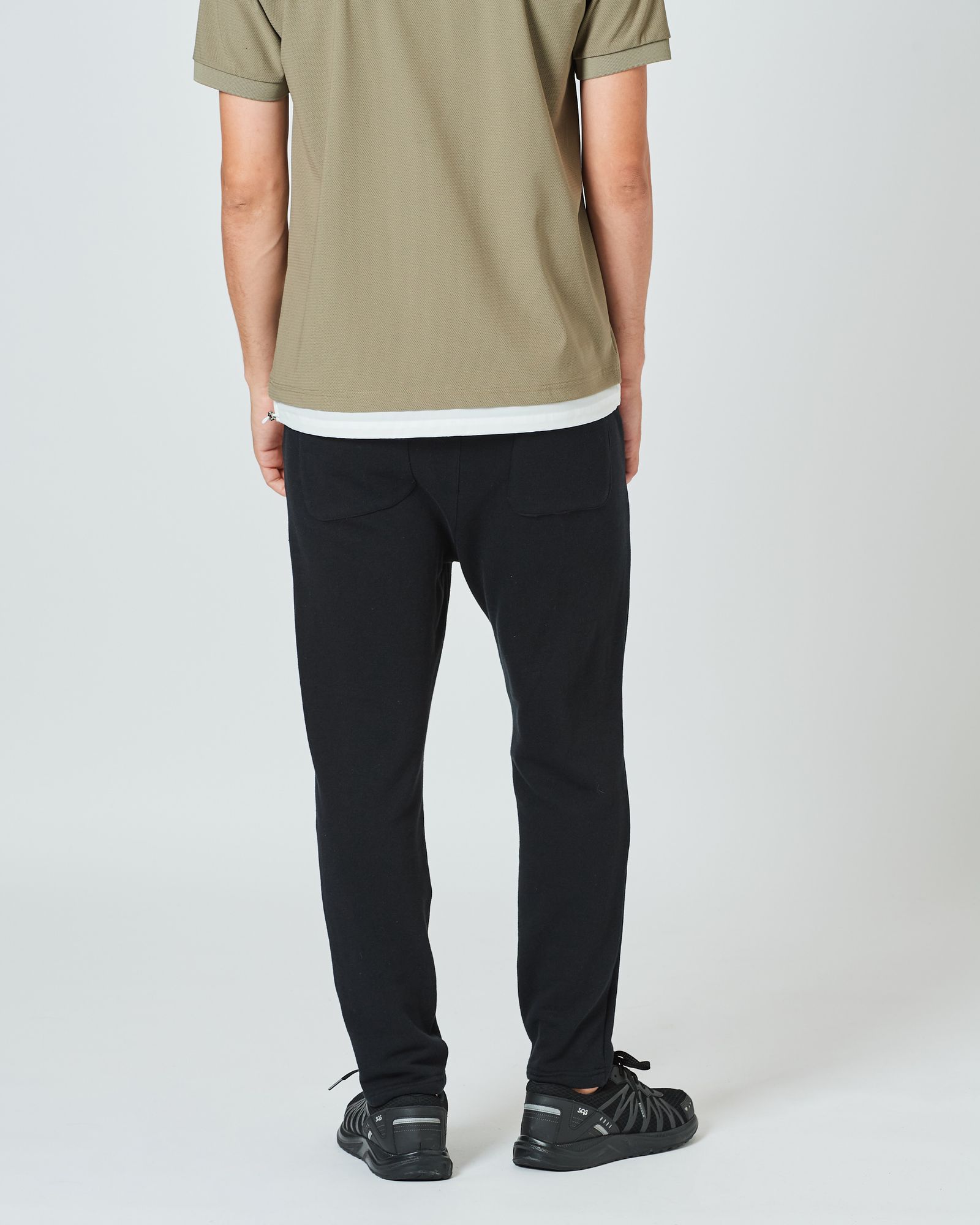 ACANTHUS x muta MARINE / muta Sweat Easy Pants / スウェットパンツ / BLACK / MA2408