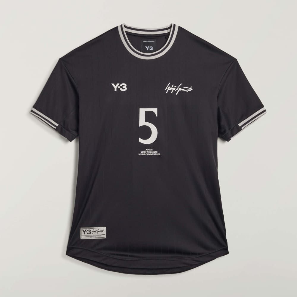 エリート 5 ショート スリーブ フットボール ティー / Y-3 ELITE 5 SHORT SLEEVE FOOTBALL TEE / BLACK [KS5122-APPS26]