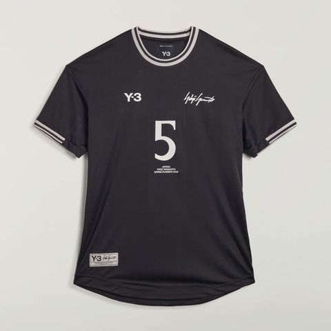 エリート 5 ショート スリーブ フットボール ティー / Y-3 ELITE 5 SHORT SLEEVE FOOTBALL TEE / BLACK [KS5122-APPS26]