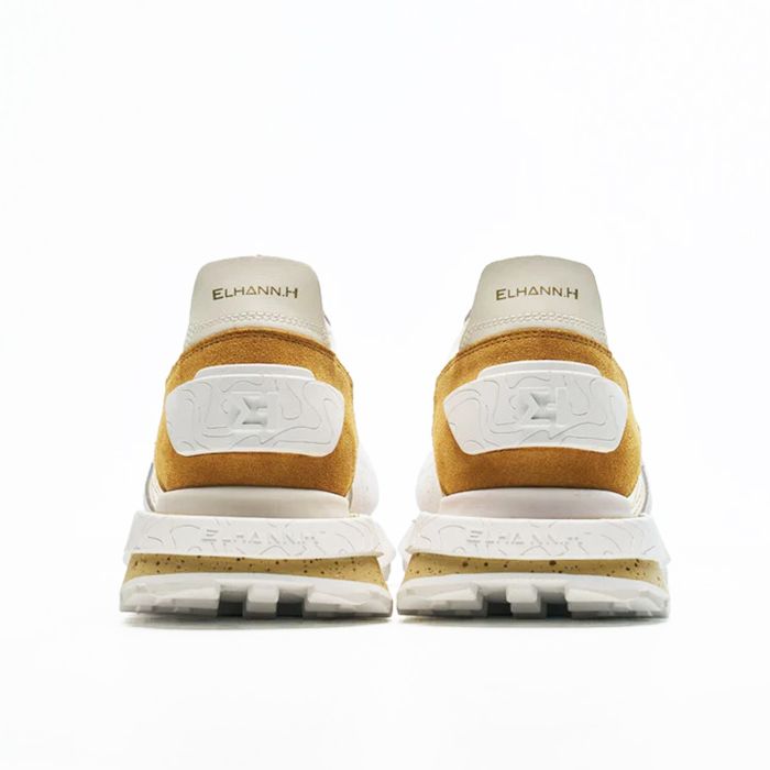 レザーテックスニーカー / NSJ600J /  WHITE/GREY