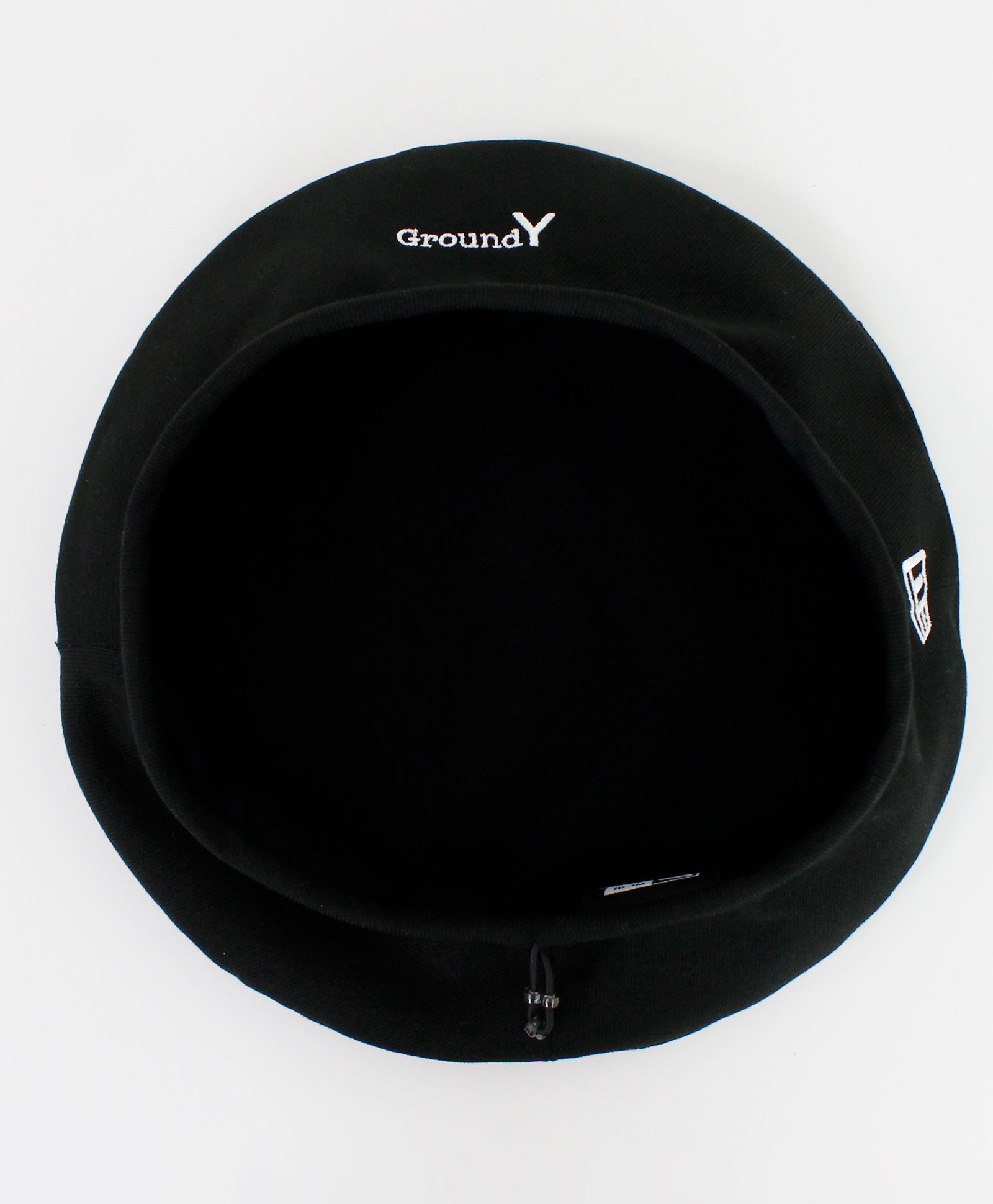Ground Y×NEWERA(R) GROUND Y LOGO COTTON BERET  [GP-H50-081-1]