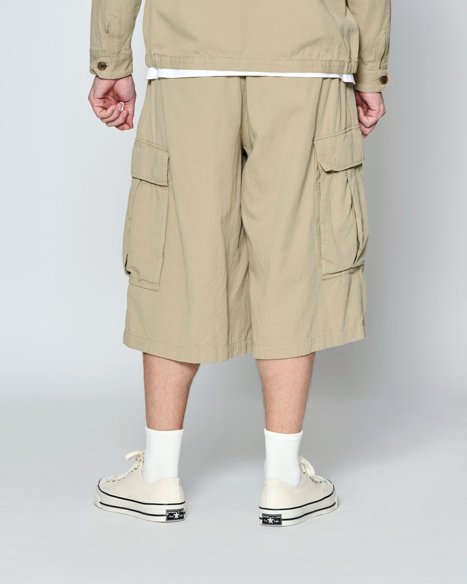 ☆先行予約☆ バギーカーゴショーツ  /  Baggy Cargo Shorts / BEIGE 【PT2702】