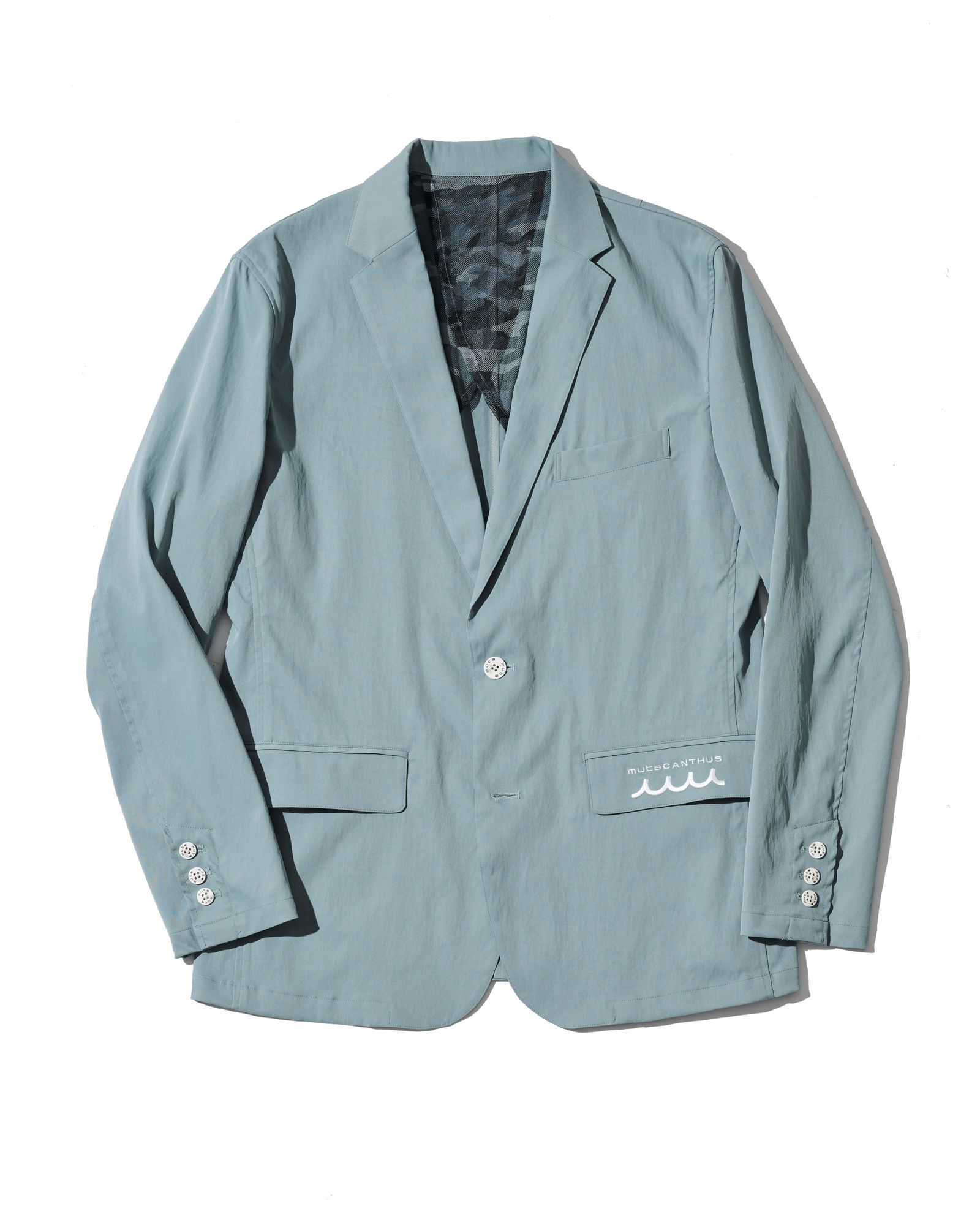 ☆先行予約☆muta MARINE × ACANTHUS  / テーラードジャケット /  Tailored Jacket / GREY【MA2702】