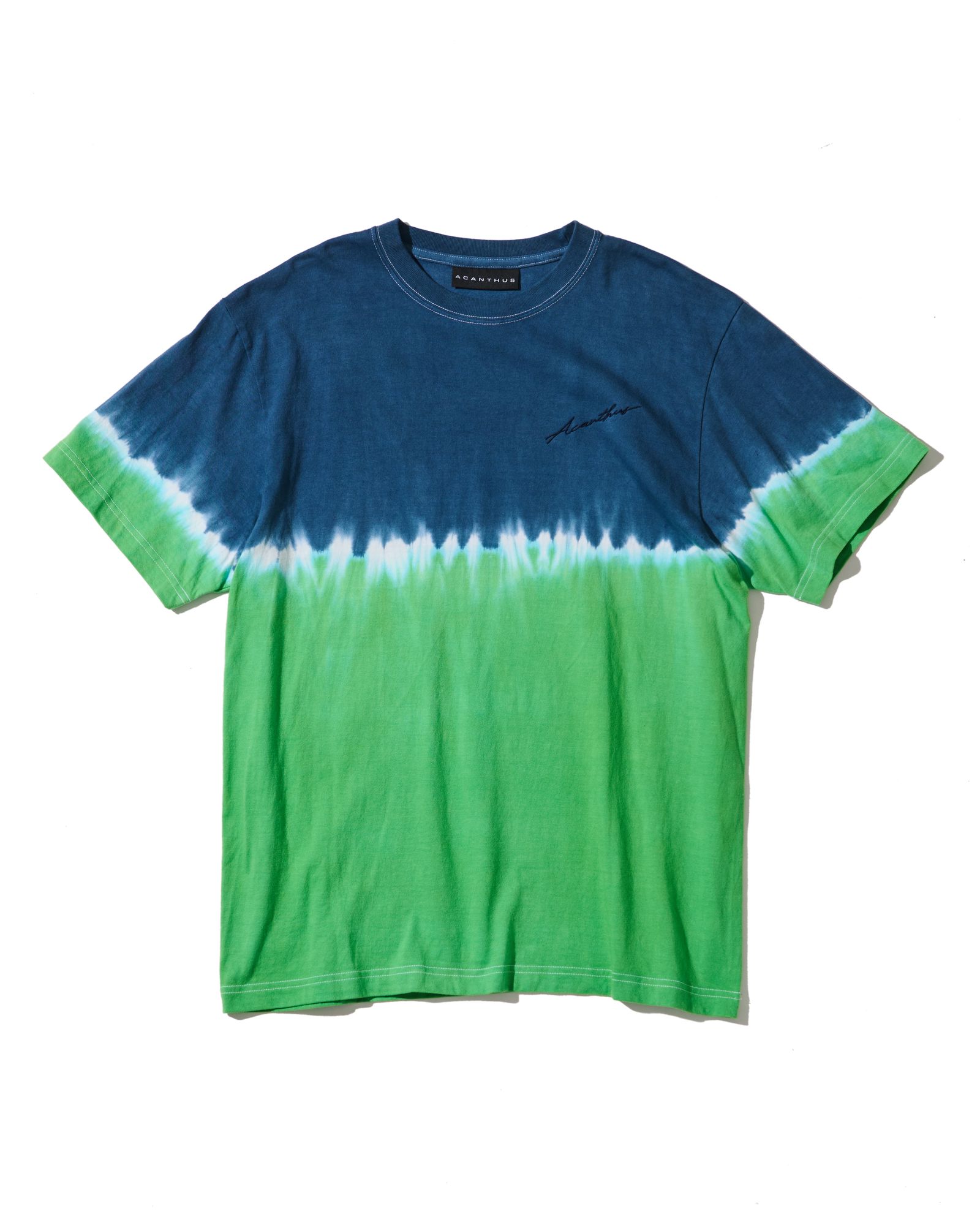 ☆先行予約☆ タイダイTシャツ  /  Contrast Tie-dye Tee / NAVY GREEN【CT2604】