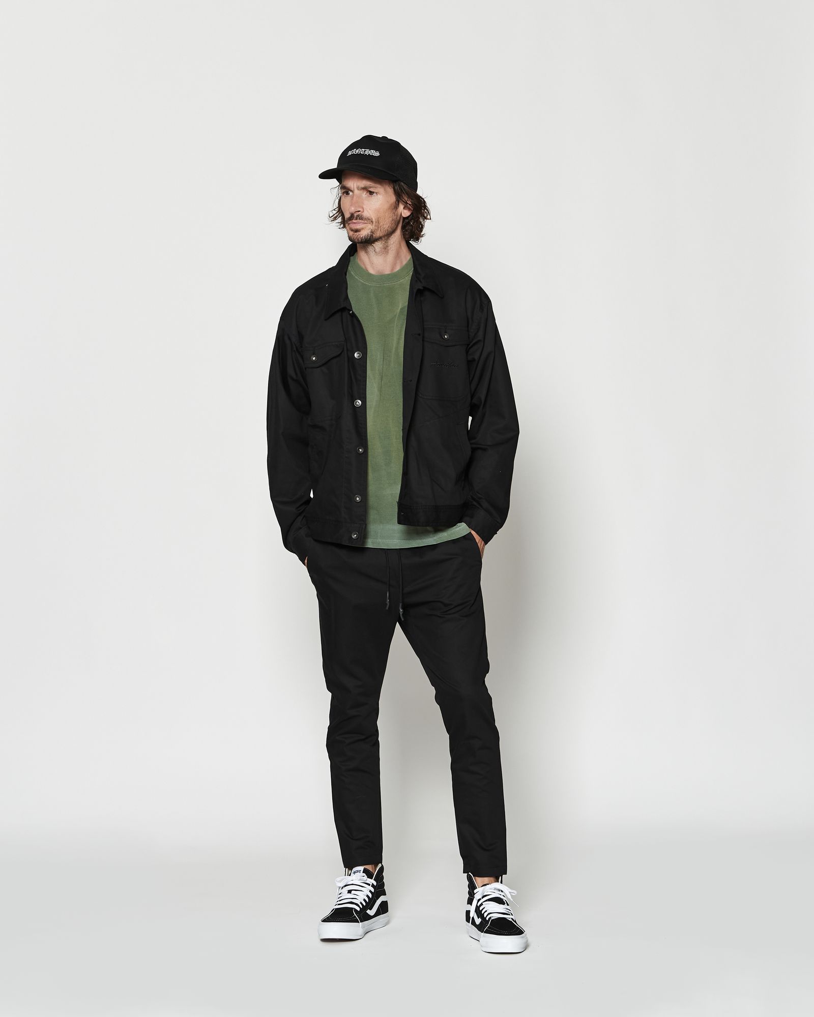 ☆先行予約☆ トラッカージャケット / Trucker Jacket / BLACK 【JK2601】