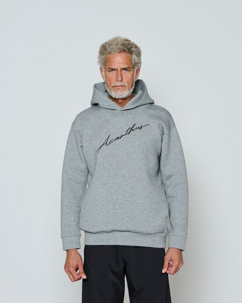 ダンボールニットスウェットパーカー / フーディー / Hooded Sweatshirt / GREY 【DW2501】