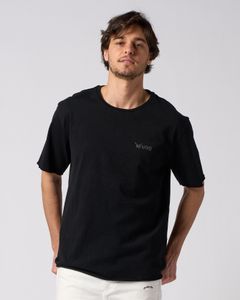 ☆先行予約☆ muta × wjk  / カットオフ Tシャツ / cut-off S/S(printed) / DEEP BLACK [703 mw03i]