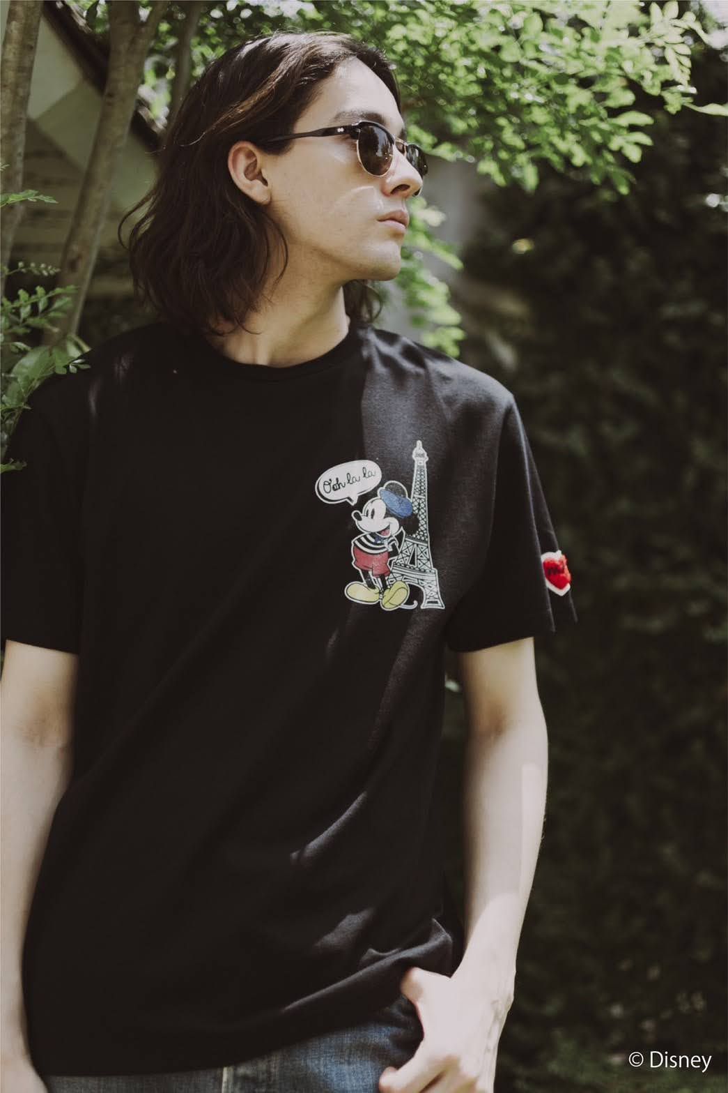 Limited design T-shirt 02 / Mickey / BLACK