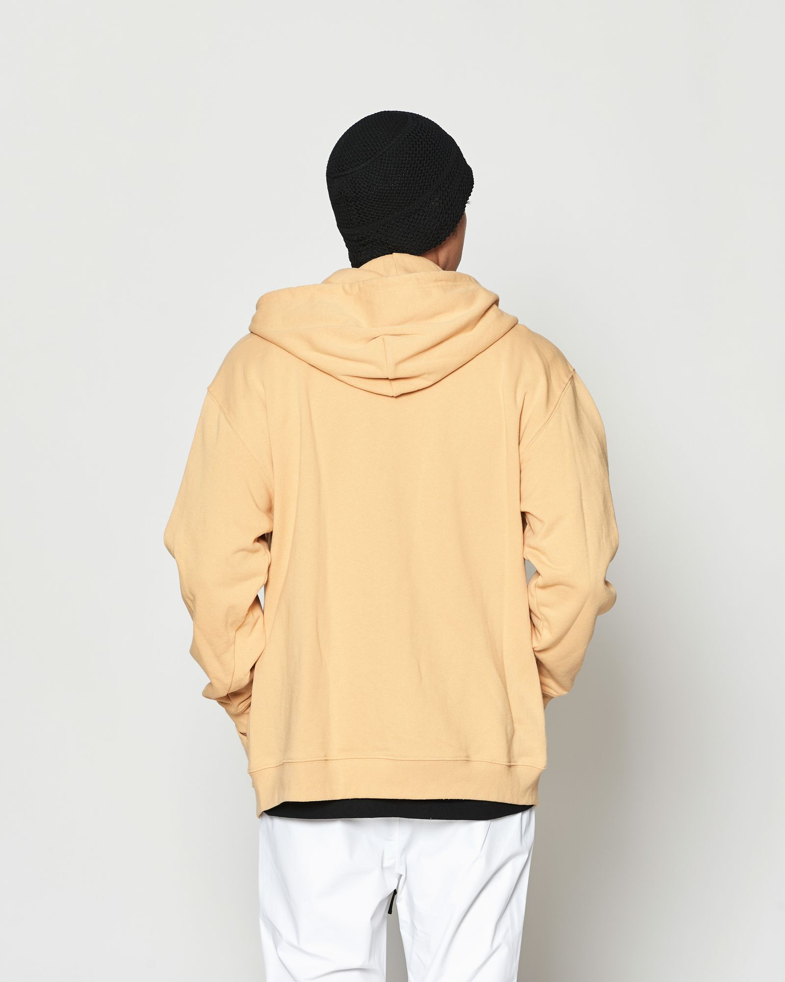 ☆先行予約☆muta MARINE × ACANTHUS  / アーチロゴ スウェットジップフーディー / パーカー / Arc Logo Zip Up Hooded Sweatshirt / YELLOW【MA2610】