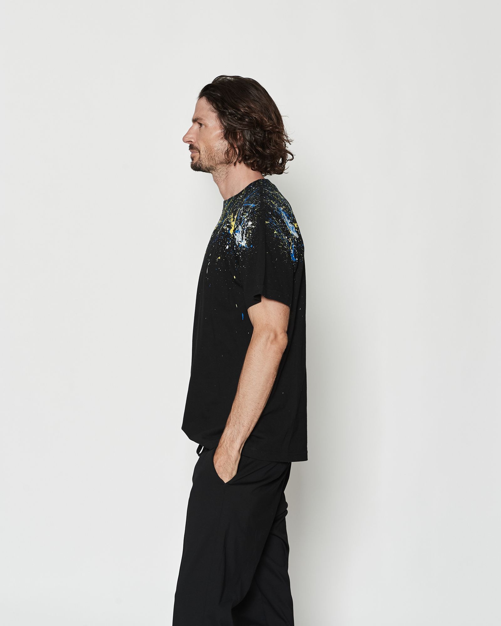 ☆先行予約☆ スプラッシュTシャツ  /  Splash Tee / BLACK【CT2602】