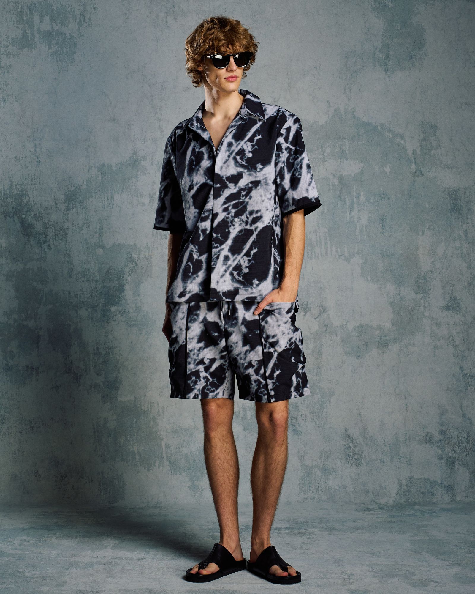 ☆先行予約☆ テックショーツ / teck shorts / MONO PRINT[5221 pe49i]