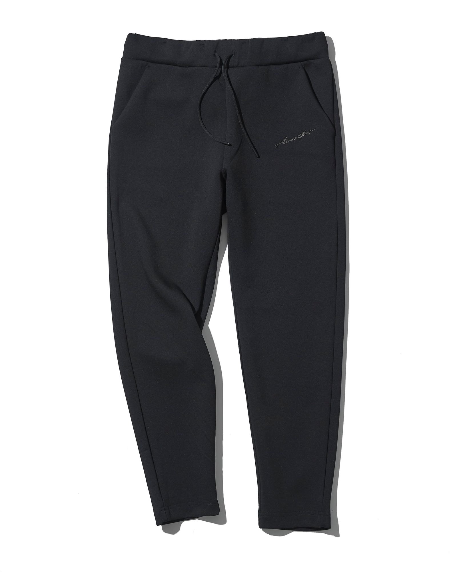 ACANTHUS / Double-knit Sweatpants / スウェットパンツ / BLACK 【DW2501P】