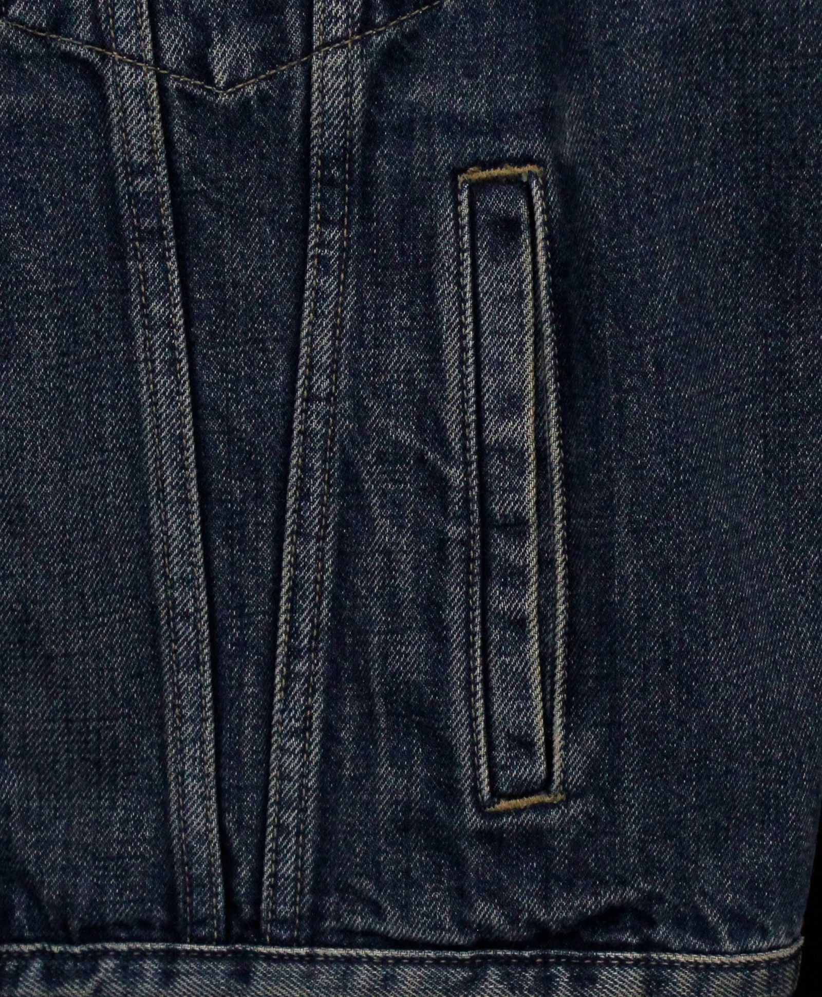 "ターク" トラッカージャケット / "TURK" TRUCKER JACKET  / DARK USED [AUT-095-059]