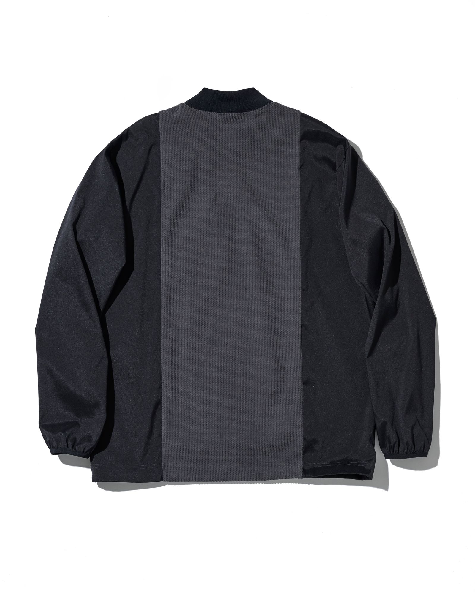 ☆先行予約☆  モックネックL/Sトップ / Split Mockneck L/S Top / CHARCOAL(BODY) BLACK(ARM)【CT2609】
