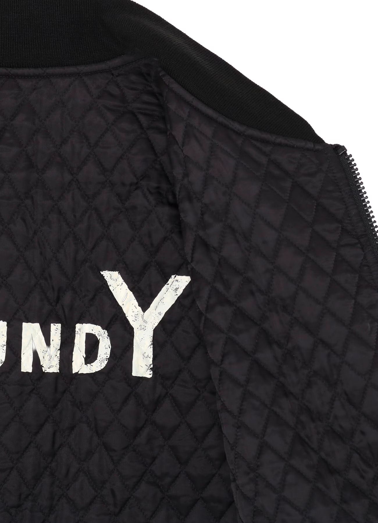 NYLON TAFTA PADDED JACKET / BLACK [GM-J24-601-1]