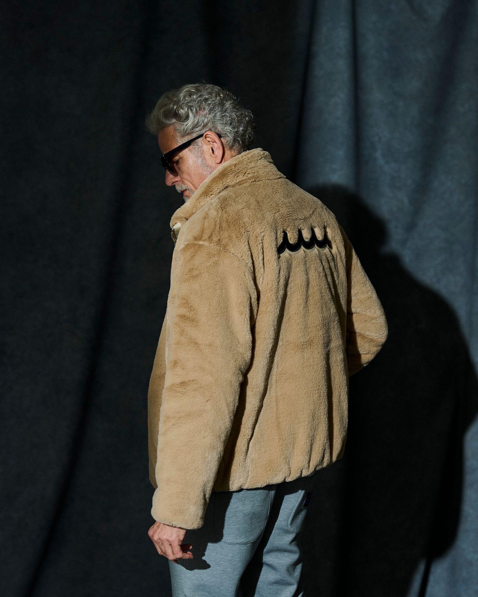 ☆先行予約☆ muta MARINE × ACANTHUS / フェイクファージャケット / Faux Fur Jacket / BEIGE 【MA2650】