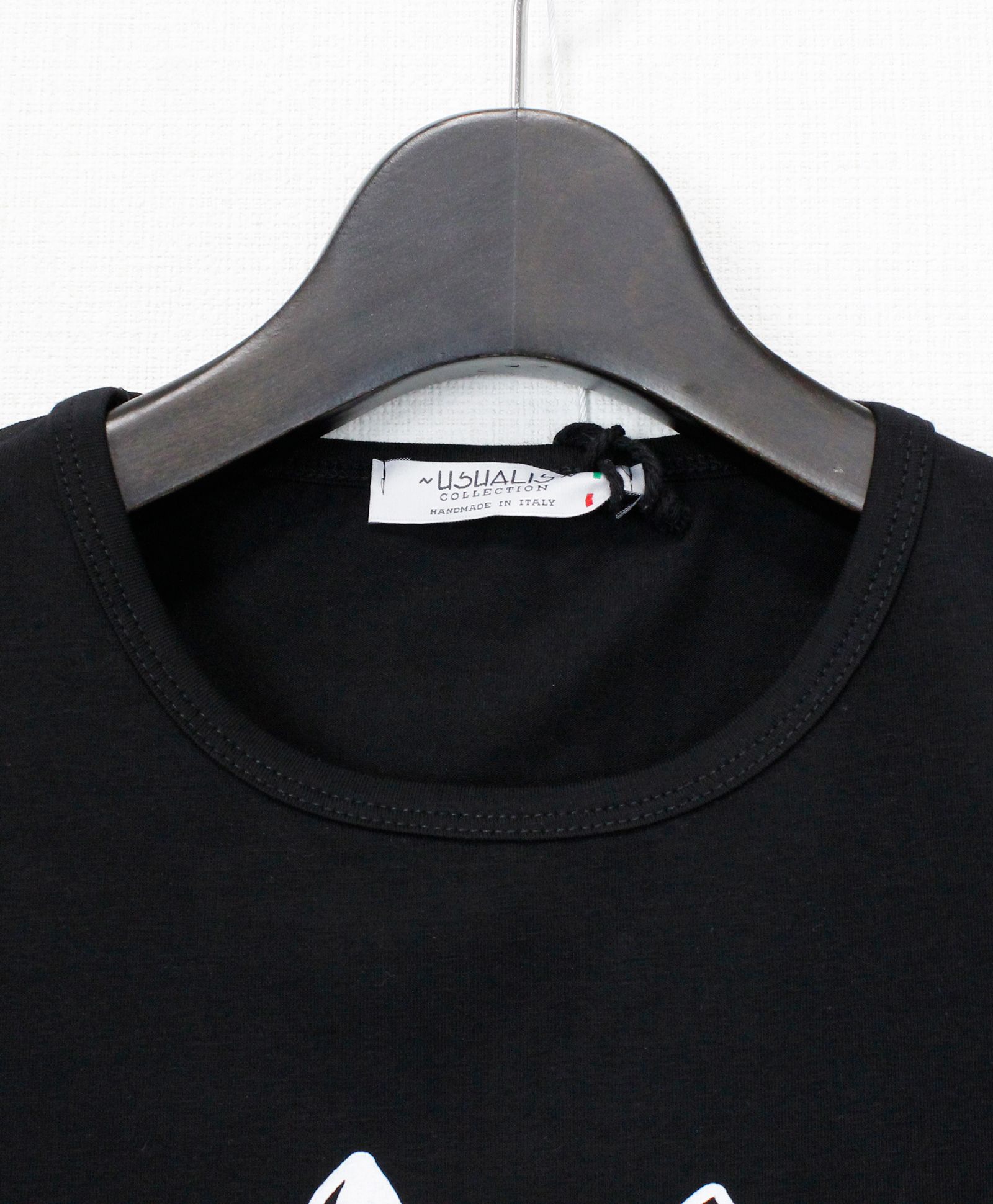 ラインストーン S/S Tシャツ / ブラック [UC31-9795]
