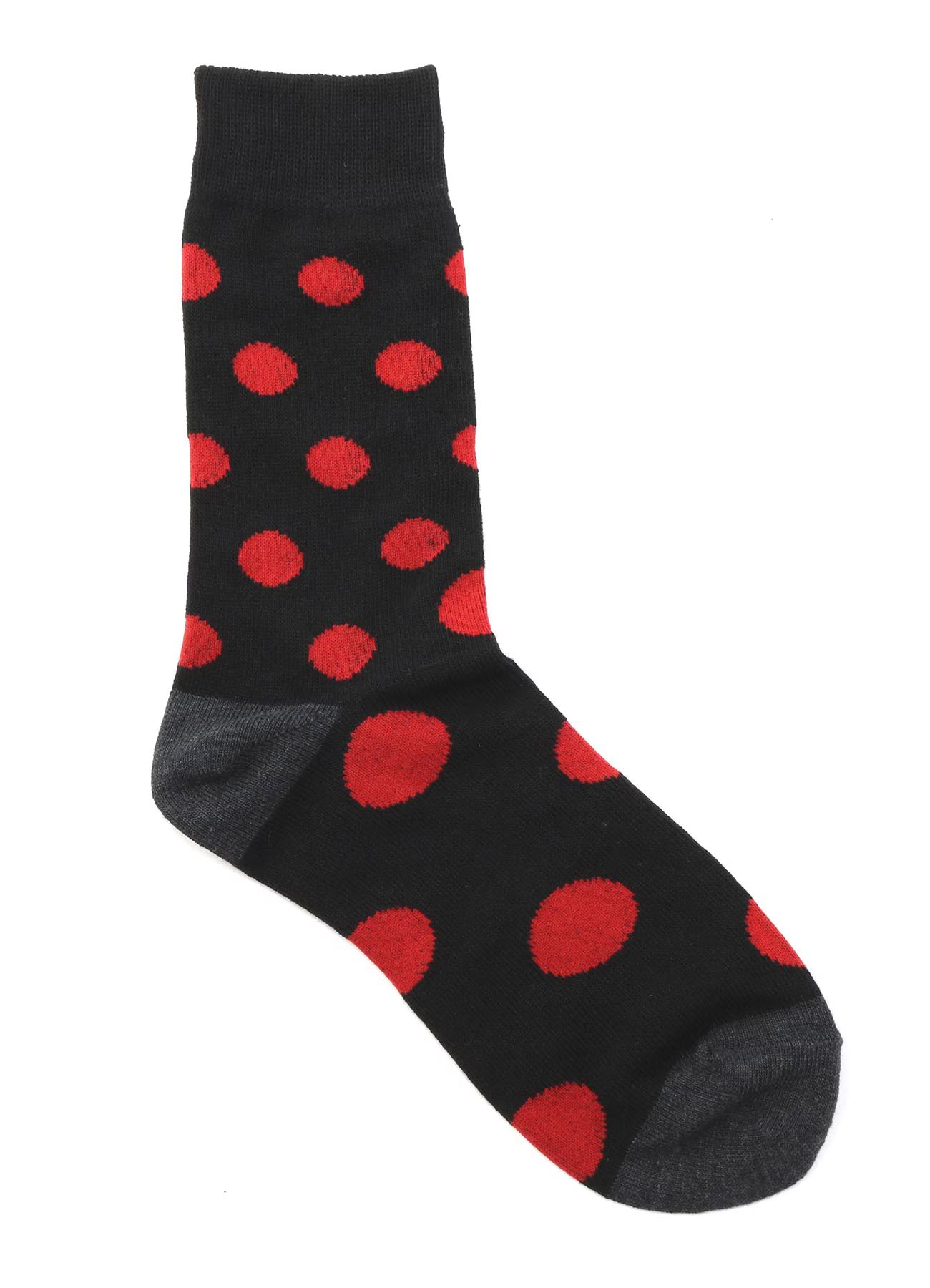 DOT SOCKS / ドットソックス / レッド [GA-M02-092-2]