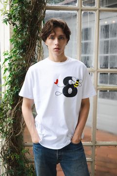 LEON×MAISON HONORE PARIS×MUTA MARINE / Tシャツ / Joakim &  Huit(ジョアキム＆ユイット) / ホワイト