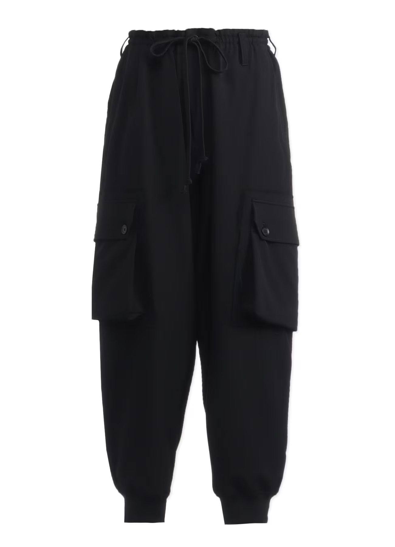 Ground Y - WOOL GABARDINE STANDARD RIBBED HEM CARGO / ウール
