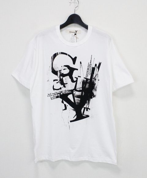 JERSEY LOGO T-SHIRT / WHITE [GK-T71-070-1]