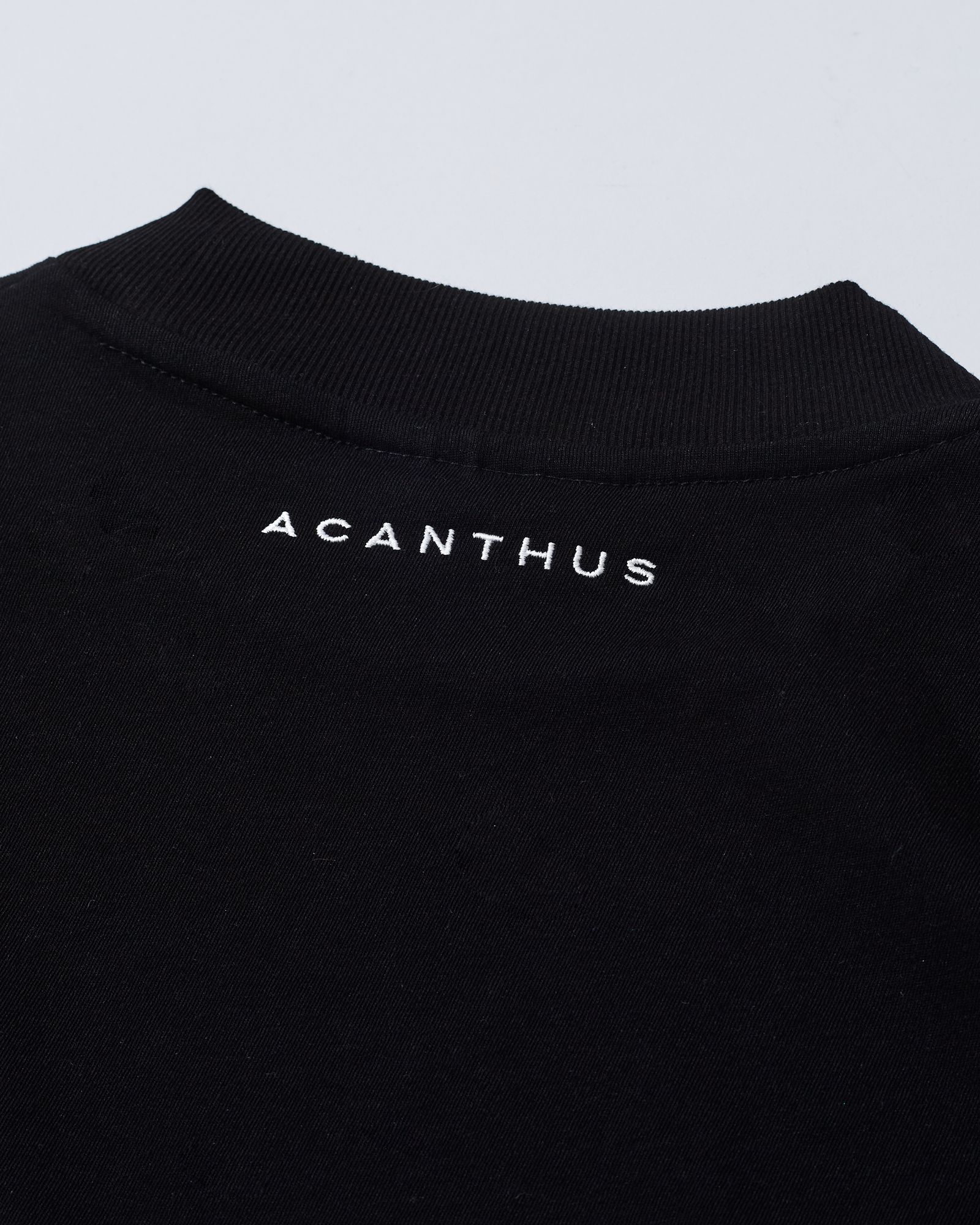 ☆先行予約☆ モックネックポケットTシャツ  / Mock Neck Pocket Tee / BLACK 【CT2608】