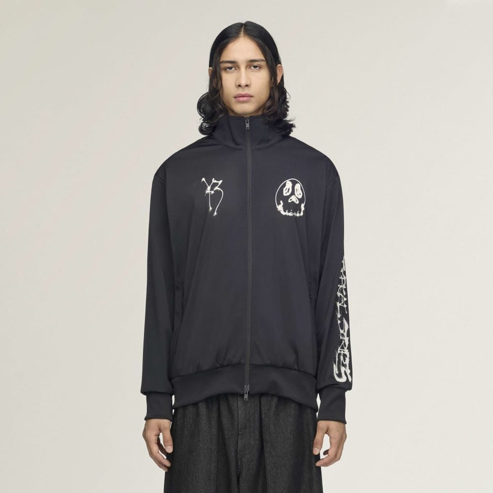 チト グラフィック トラック トップ / Y-3 CHITO GRAPHIC TRACK TOP / BLACK [KQ8595 -APPA26]