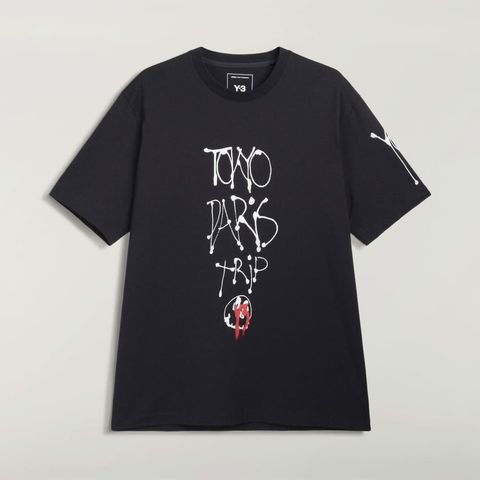 チト シティー グラフィック ショート スリーブ Tシャツ / Y-3 CHITO CITY GRAPHIC SHORT SLEEVE TEE / BLACK [KR1067 -APPA26]