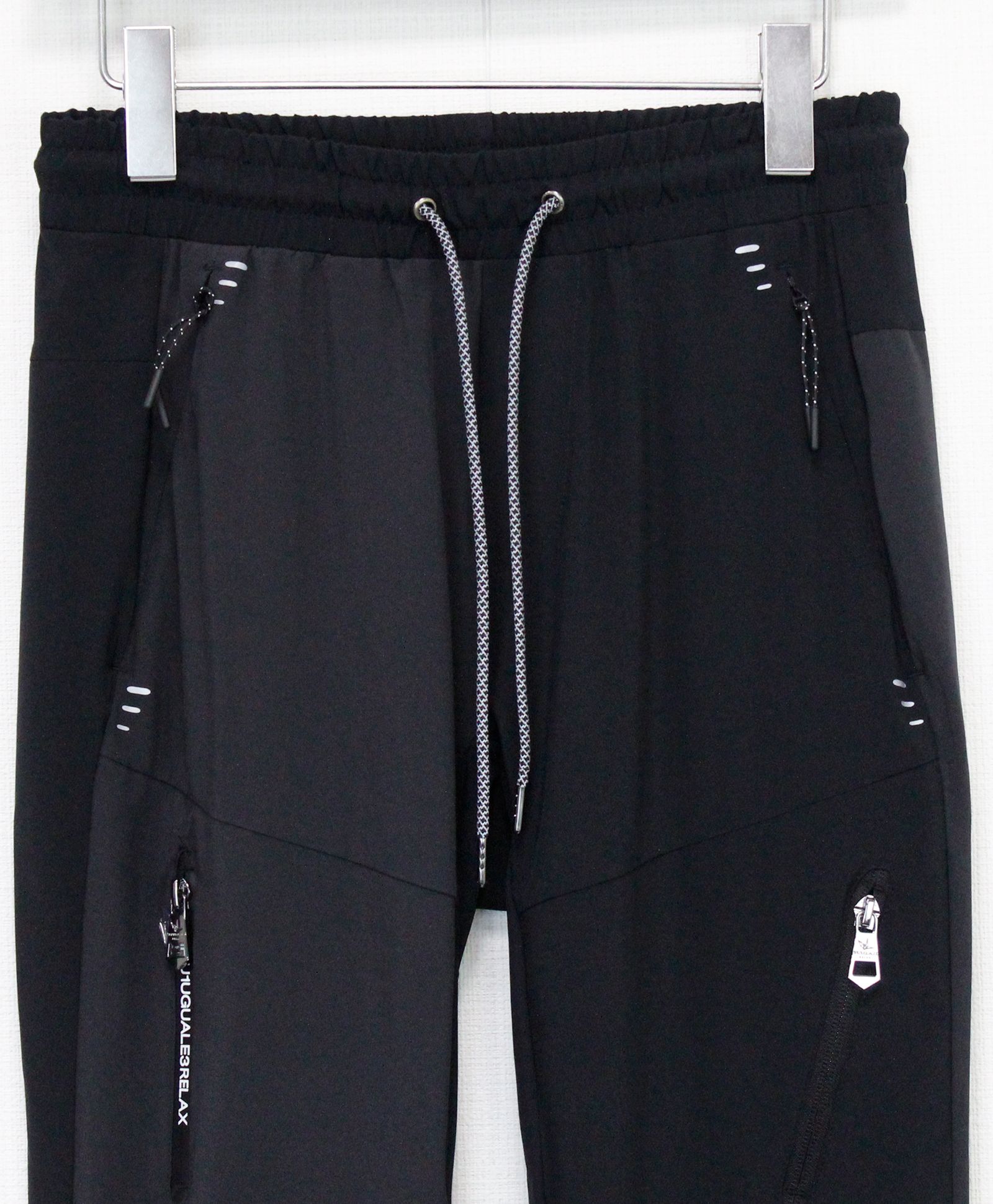 バイカラーランニングパンツ / ブラック【USB-26034】