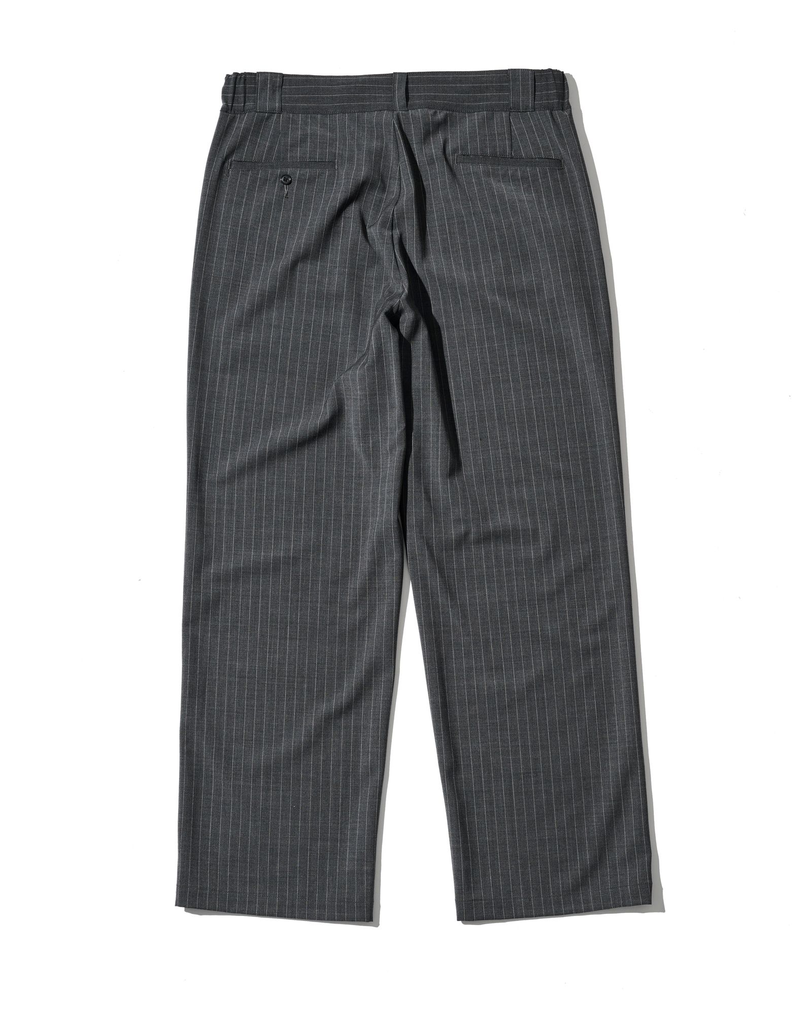 ☆先行予約☆ ストライプ トロピカルウール パンツ  /  Stripe Tropical Wool Pants / CHARCOAL 【PT2701】
