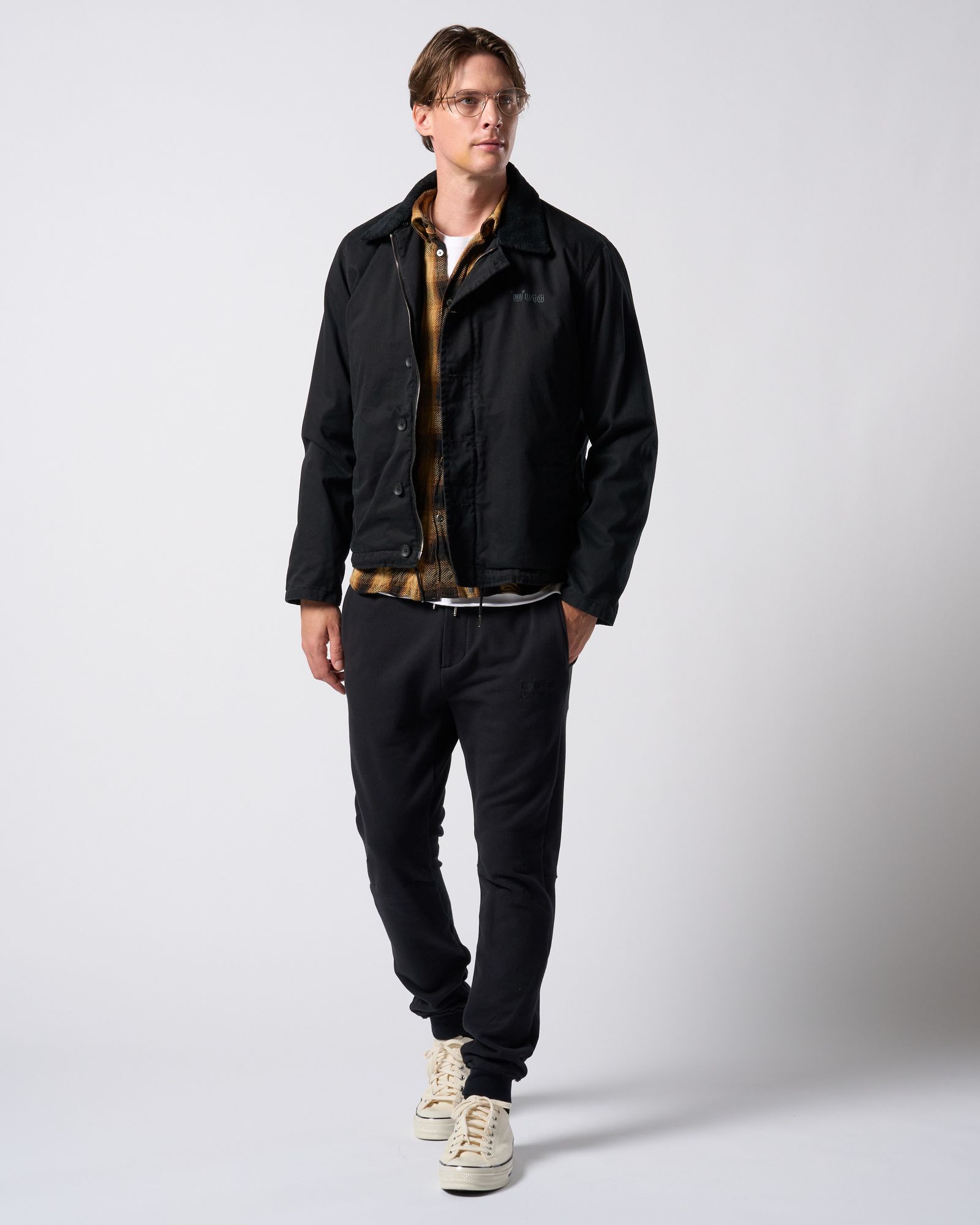 ☆先行予約☆ muta × wjk  / ユーティリティーデッキジャケット / utility deck jacket / BLACK [205 mw06j]