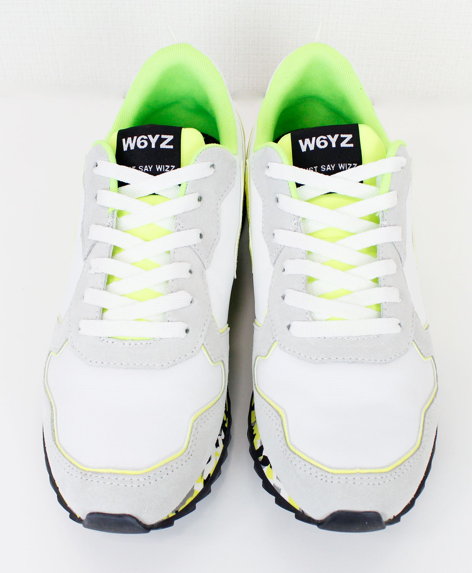 スニーカー / JET-M  / WHITE-YELLOW FLUO【41-1N40】
