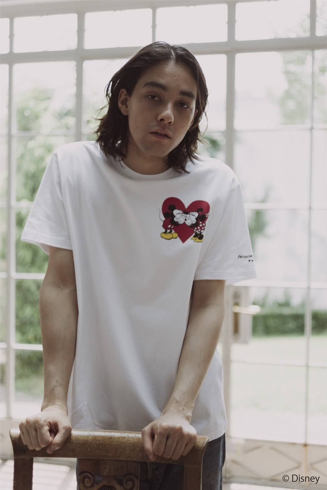 Limited design T-shirt 03 / Mickey / WHITE