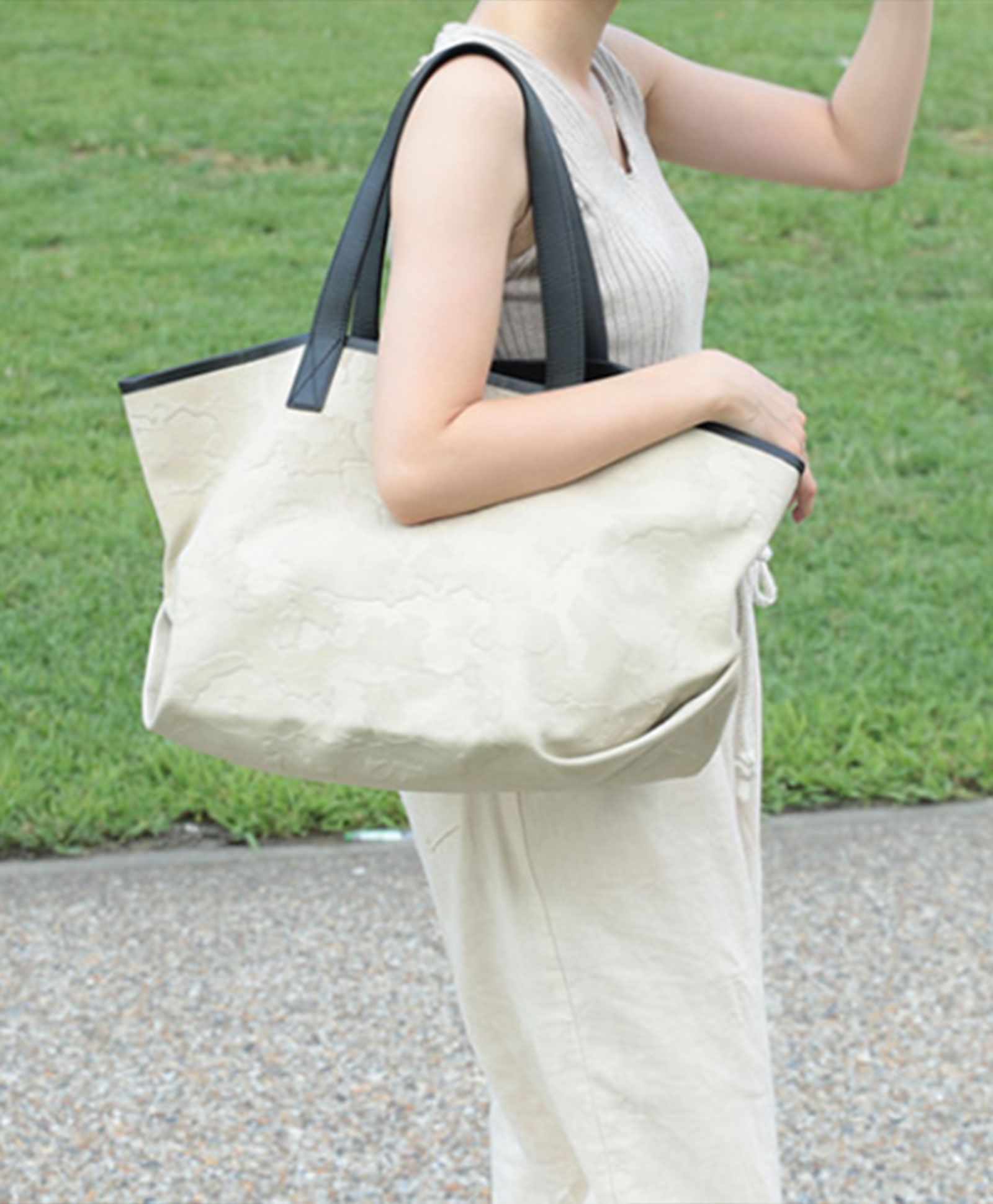 LABEL NOIR / キャンバストートバッグ [Modele 23 (MM)] 3Colors