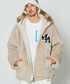 ACANTHUS x muta MARINE / muta Faux Fur N-3B / フェイクファージャケット / OFF WHITE / MA2426