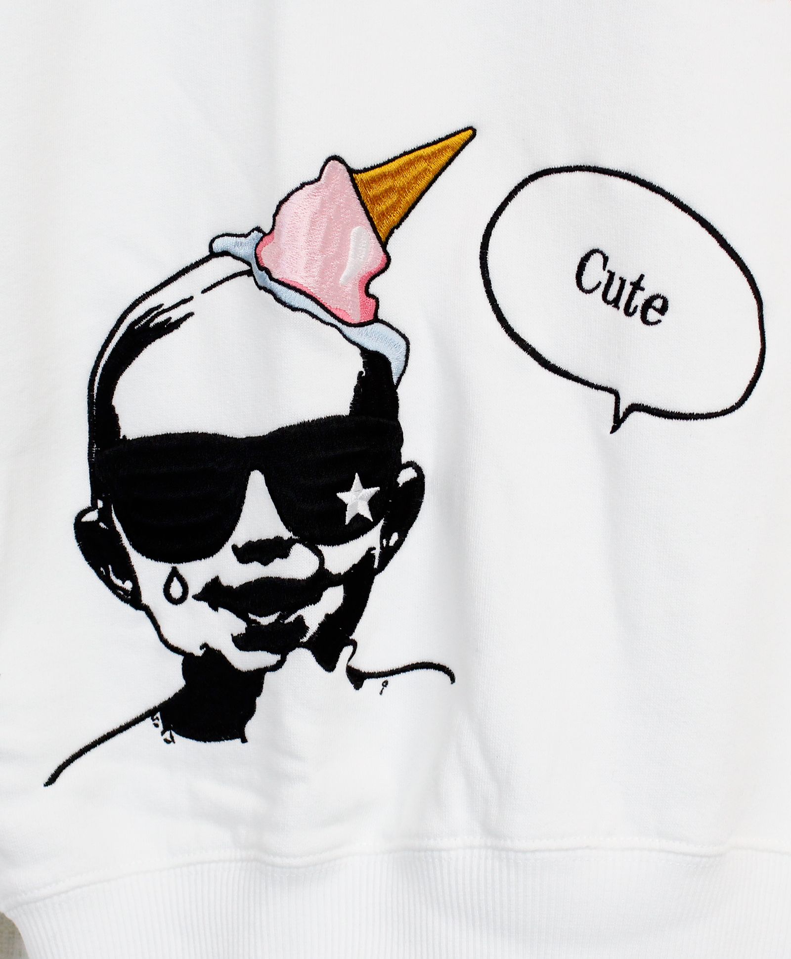 StaR★Leone スウェット / ICE CREAM BABY SWEAT / WHITE [LCSW005] femt