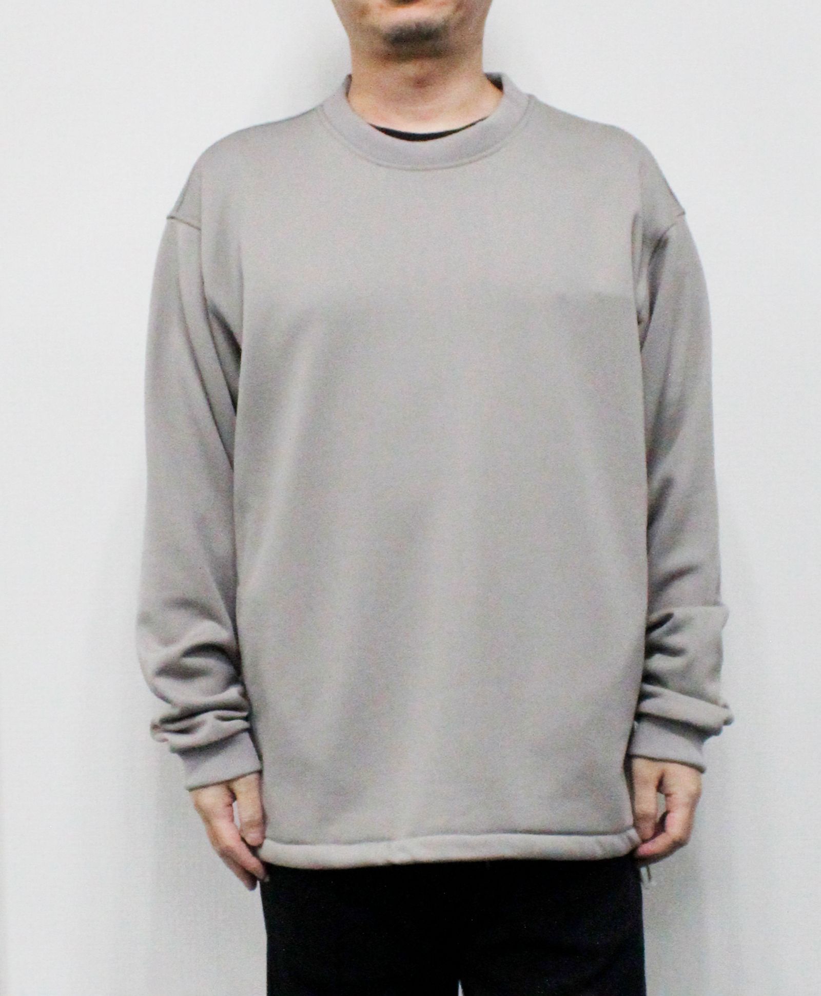 キャノンループスピンドル入りクルー  / グレージュ[85505]