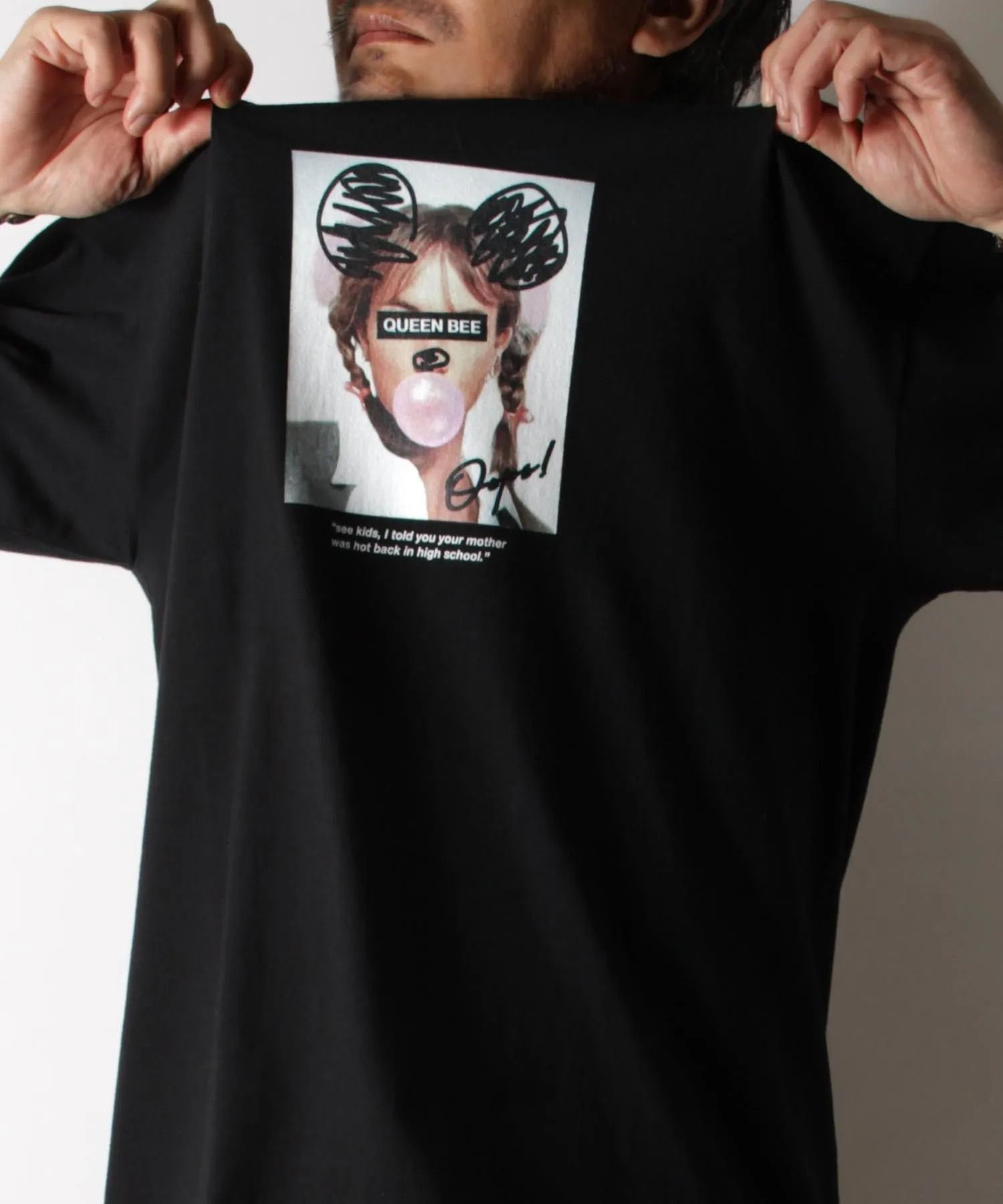 [Oops!] Tシャツ / BLACK [251024BR]
