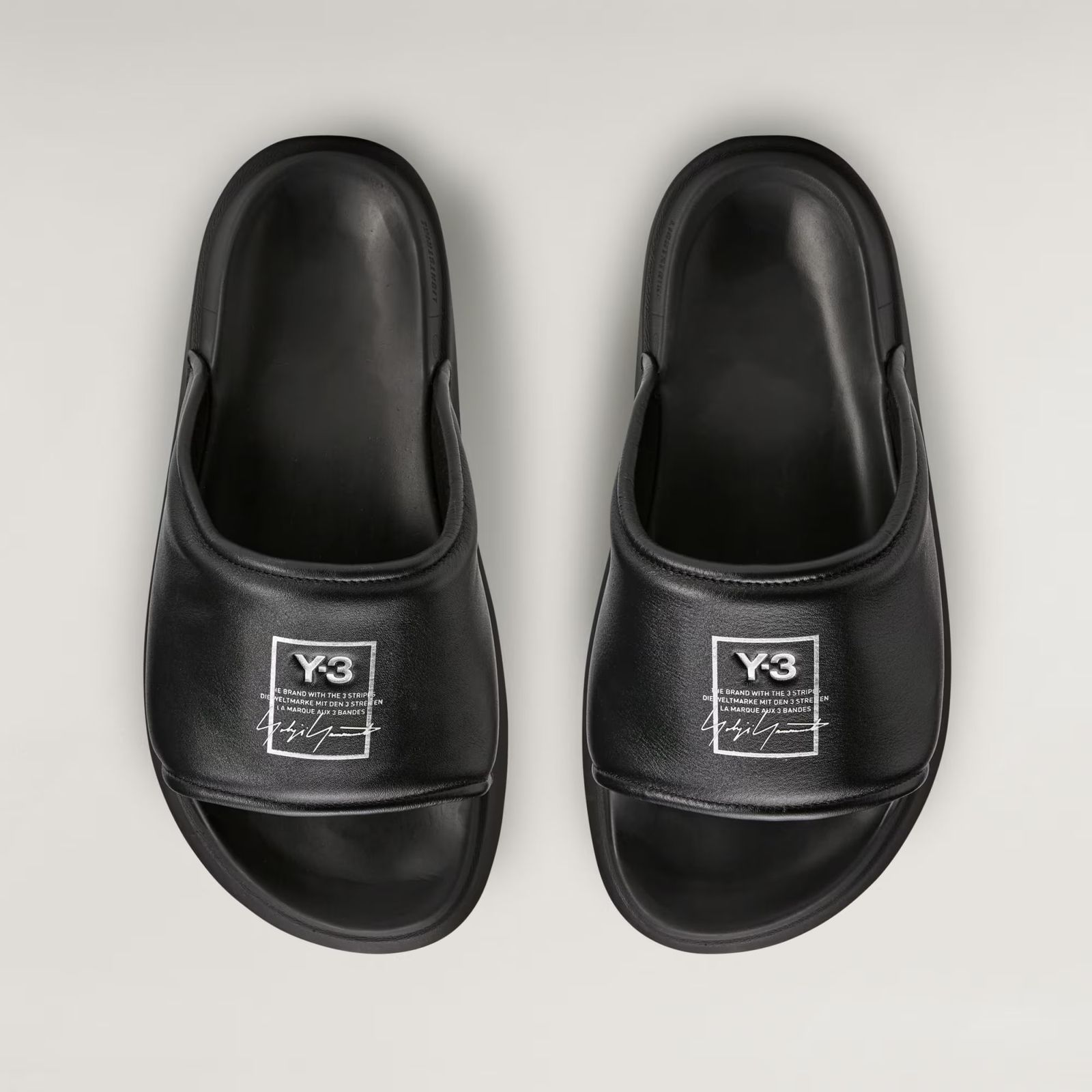 サンダル Y-3 SLIDE / BLACK/BLACK/BLACK[KI4033-FTWS26]