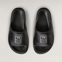 サンダル Y-3 SLIDE / BLACK/BLACK/BLACK[KI4033-FTWS26]