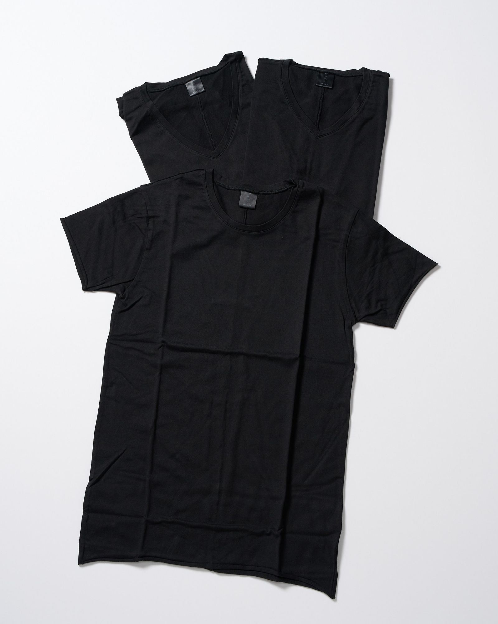 ☆先行予約☆ 3パックTシャツ /  3 in pack-T S/S / BLACK [9921 pk05i]