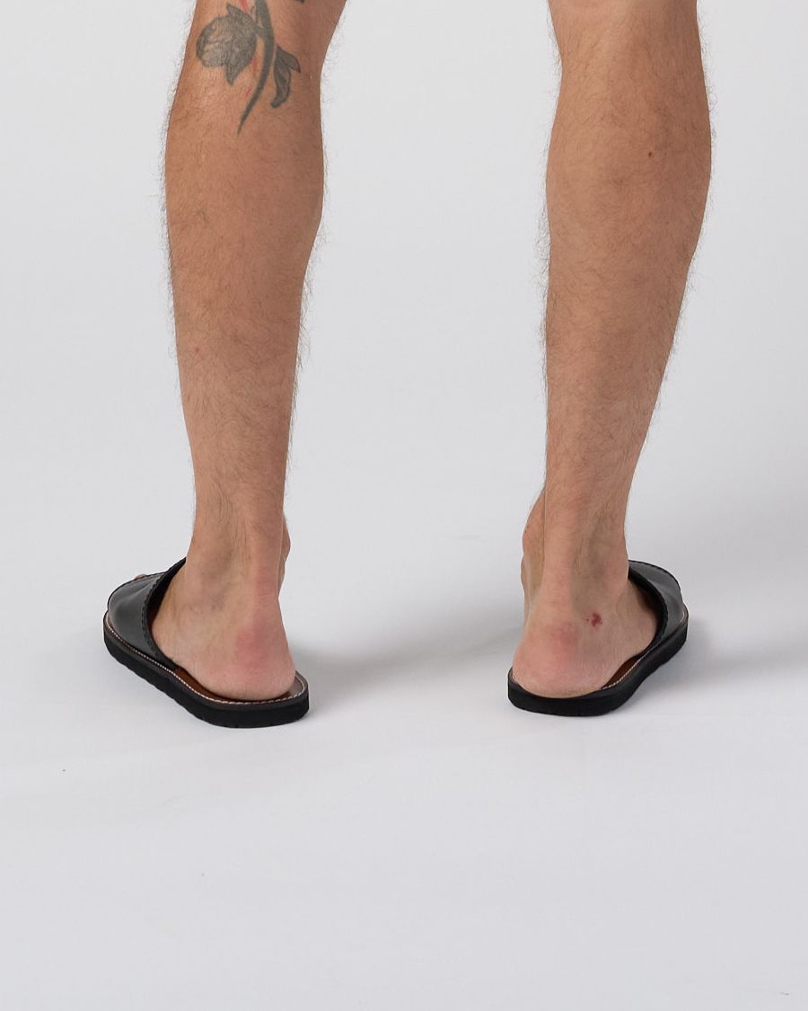 ☆先行予約☆ wjk  / レザーサンダル / artisan leather sandal / black【8006 bt52k】
