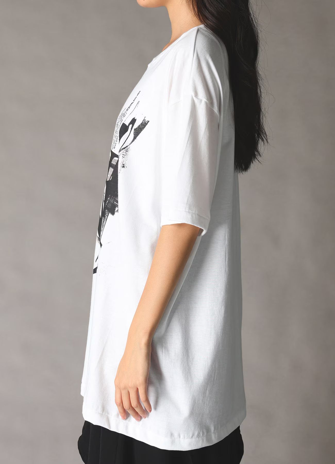 JERSEY LOGO T-SHIRT / WHITE [GK-T71-070-1]