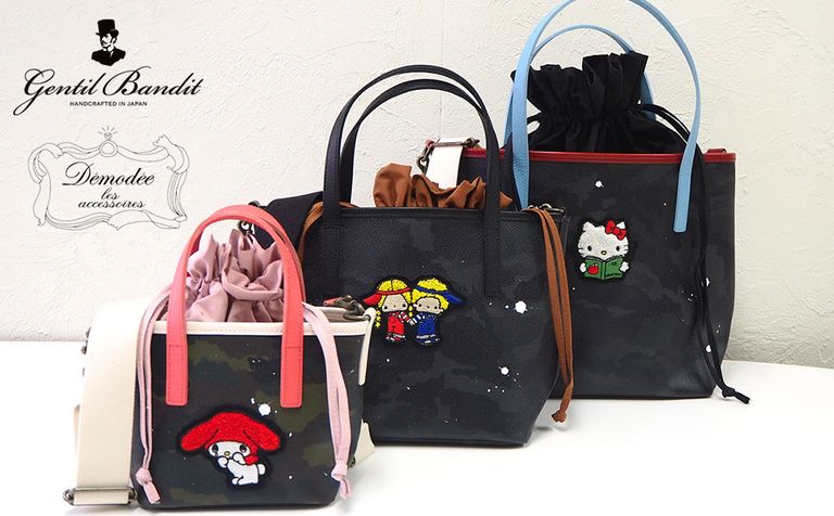 GENTIL BANDIT × Demodee × SANRIOのスペシャルコラボトートバッグが登場☆