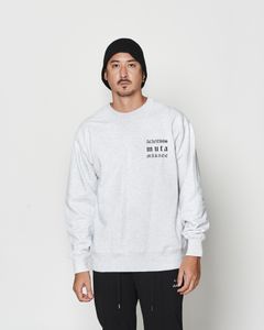 ☆先行予約☆muta MARINE × ACANTHUS  / クルーネックスウェット / Old Logo Crewneck / GREY 【MA2632】