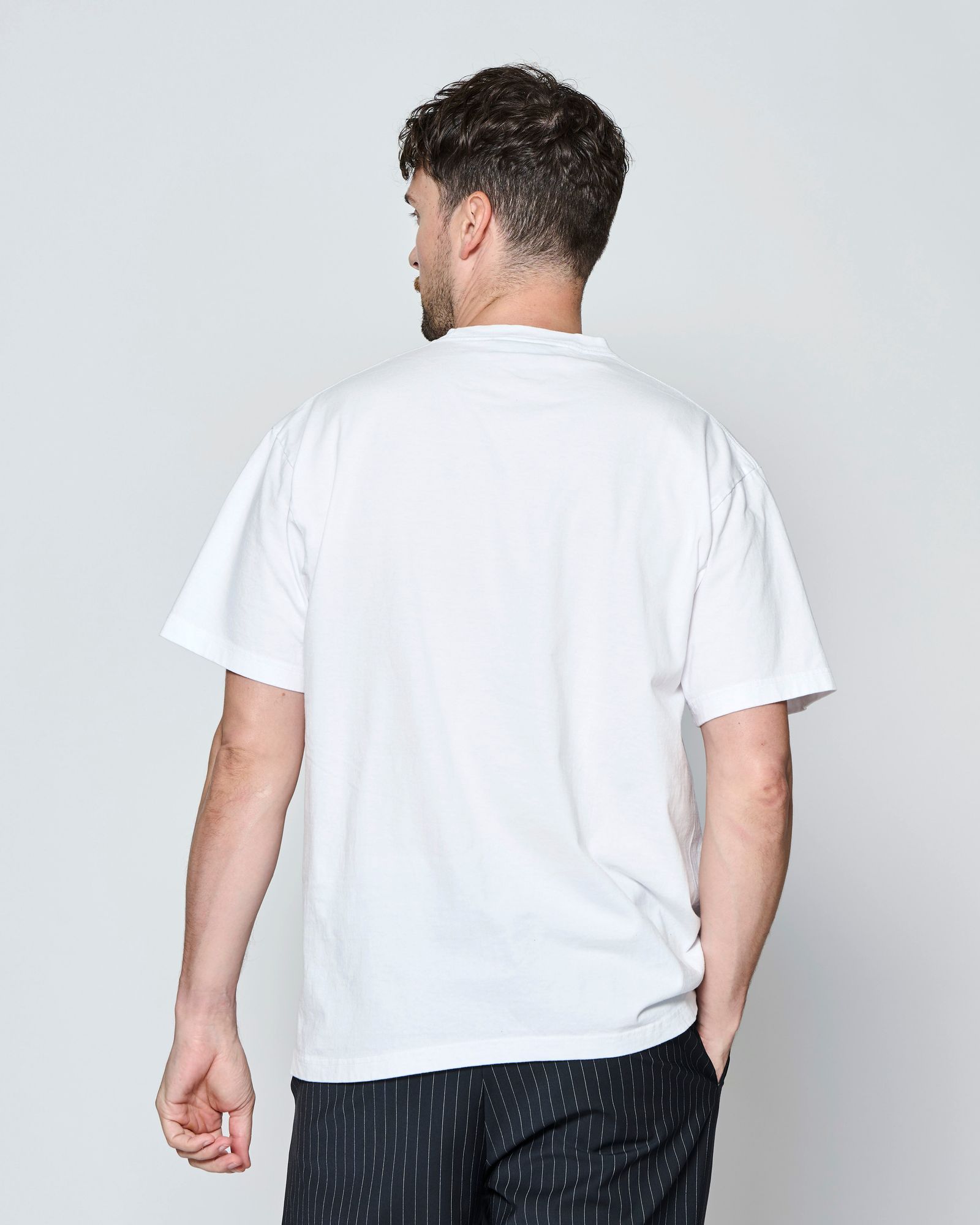☆先行予約☆ ヴィンテージ オールドイングリッシュ Tシャツ  /  Vintage Wash Old English Tee / WHITE【CT2701】